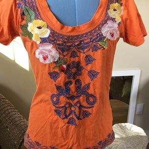 Embroidered shirt